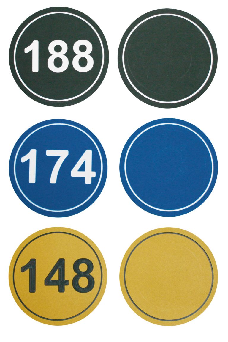 green line yardage marker distance custom plate Golf Griffin